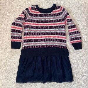 Baby Gap Knit Sweater Dress